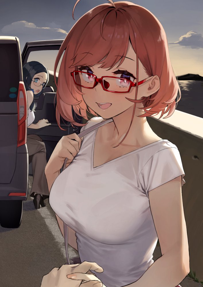 【二次】眼鏡女子画像　その２０